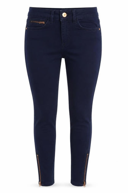 Marks & Spencer Womens Blue  Denim Skinny Jeans Size 8 L25 in
