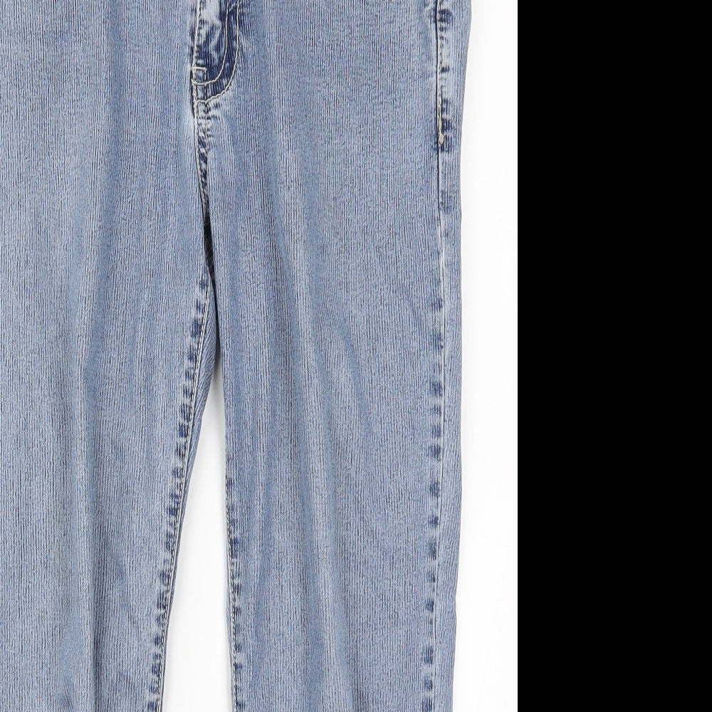 FRN Womens Blue  Denim Cropped Jeans Size 28 in L23 in