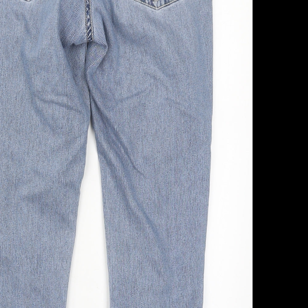 FRN Womens Blue  Denim Cropped Jeans Size 28 in L23 in