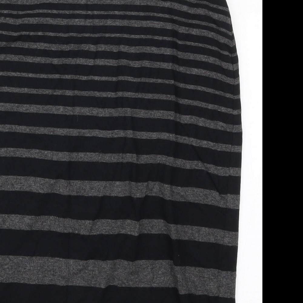NEXT Womens Black Striped  Straight & Pencil Skirt Size 27 in