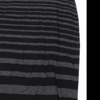 NEXT Womens Black Striped  Straight & Pencil Skirt Size 27 in