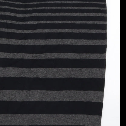 NEXT Womens Black Striped  Straight & Pencil Skirt Size 27 in