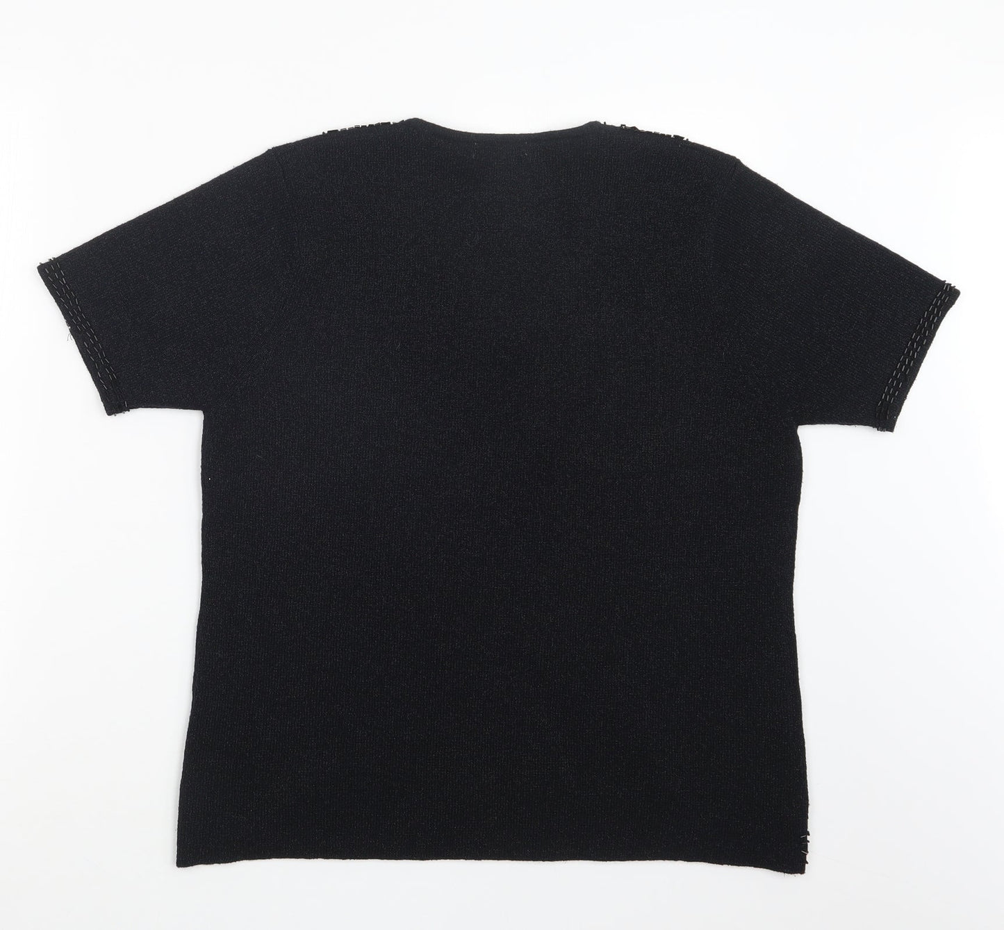 Womens UK Size 14 Berkertex Black Pullover Jumper