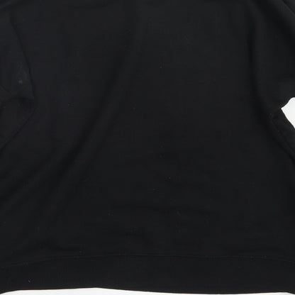 Womens UK Size 12 New Look Black Pullover Jumper