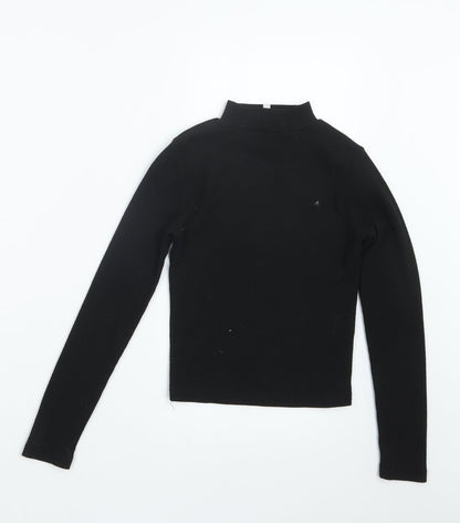 Miss E-vie Girls Black   Pullover Jumper Size 9-10 Years