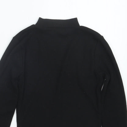 Miss E-vie Girls Black   Pullover Jumper Size 9-10 Years