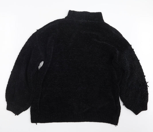 Primark Womens Black   Pullover Jumper Size 12