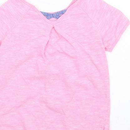 Matalan Girls Pink   Basic T-Shirt Size 8-9 Years