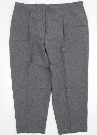 Dreamsfit Womens Grey   Trousers  Size 26 L25 in