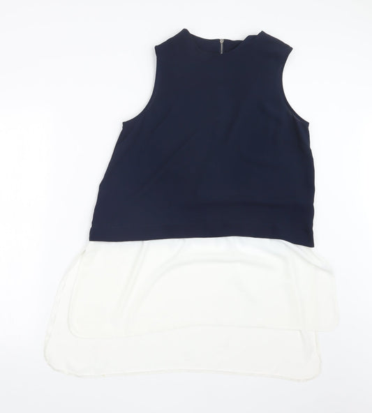 Womens UK Size 12 Atmosphere Blue Basic Blouse