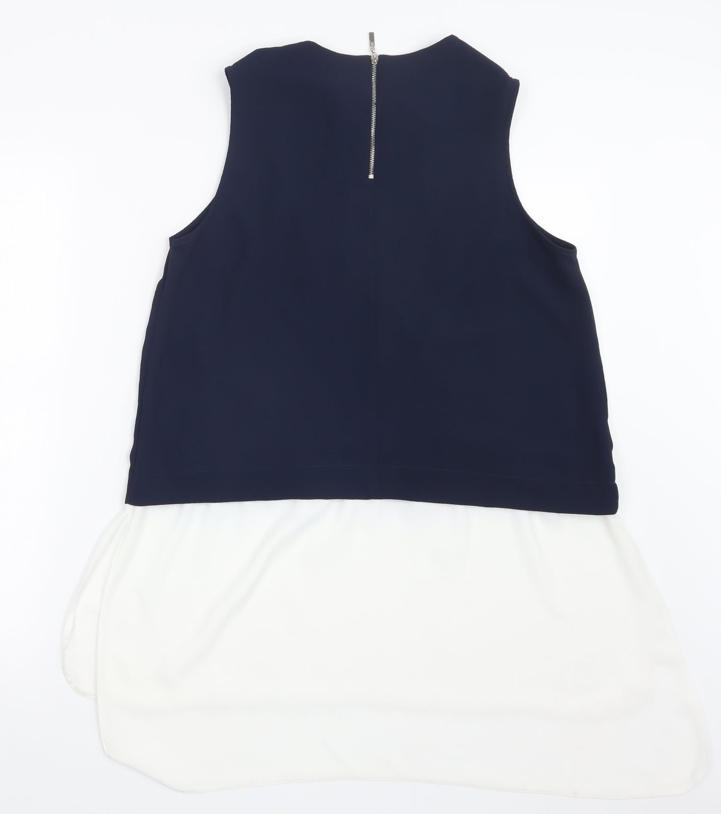 Womens UK Size 12 Atmosphere Blue Basic Blouse