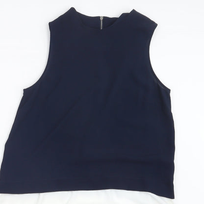 Womens UK Size 12 Atmosphere Blue Basic Blouse