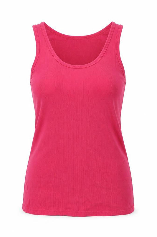 Papaya Womens Pink   Basic Tank Size 14