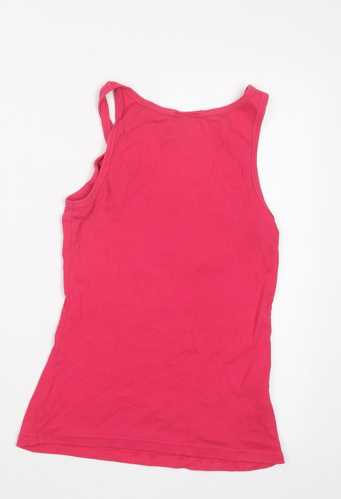 Papaya Womens Pink   Basic Tank Size 14