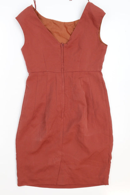 H&M Womens Beige   Mini  Size 8