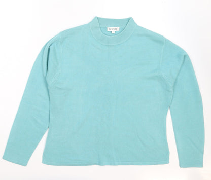 Womens UK Size L Fay Louise Blue Pullover Jumper