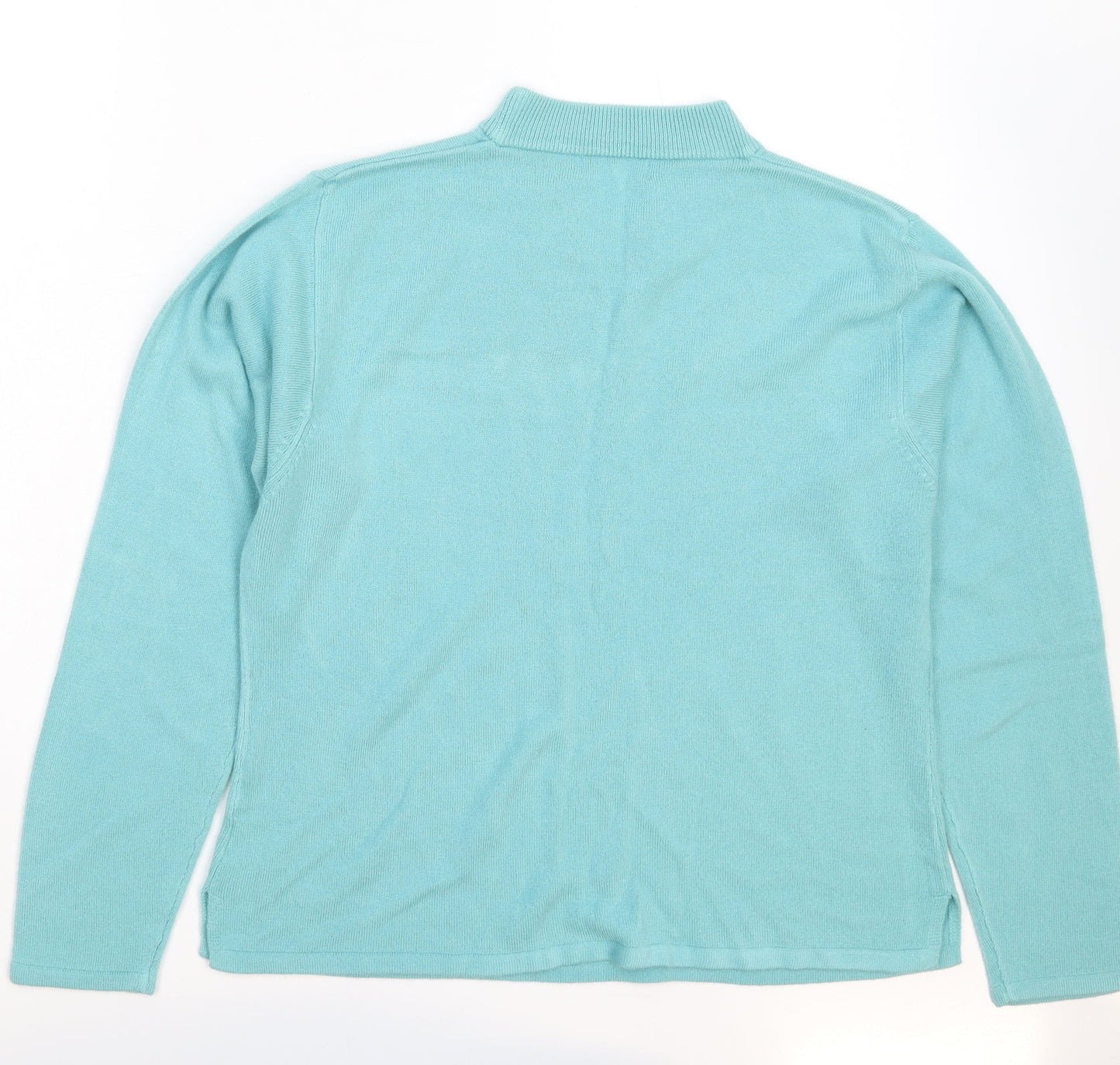 Womens UK Size L Fay Louise Blue Pullover Jumper