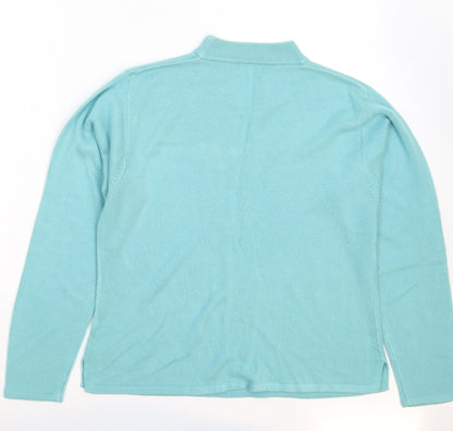 Womens UK Size L Fay Louise Blue Pullover Jumper