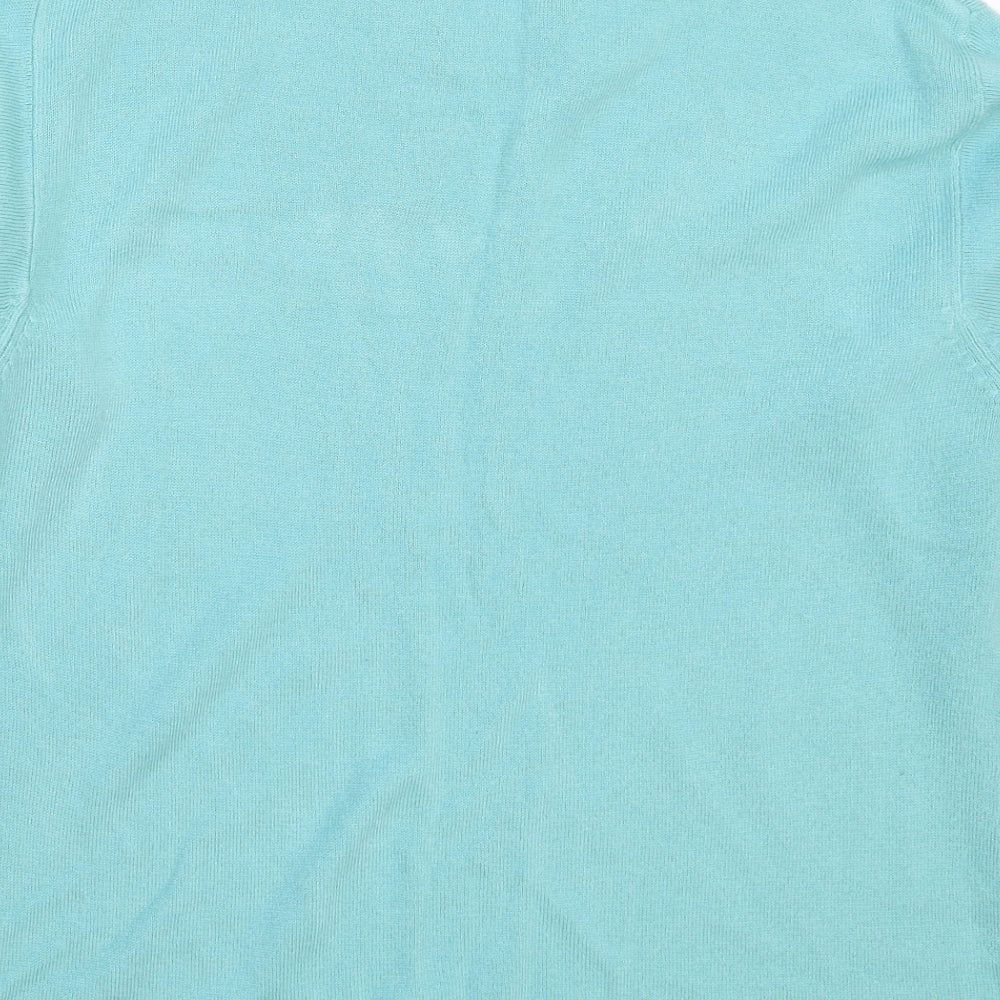 Womens UK Size L Fay Louise Blue Pullover Jumper