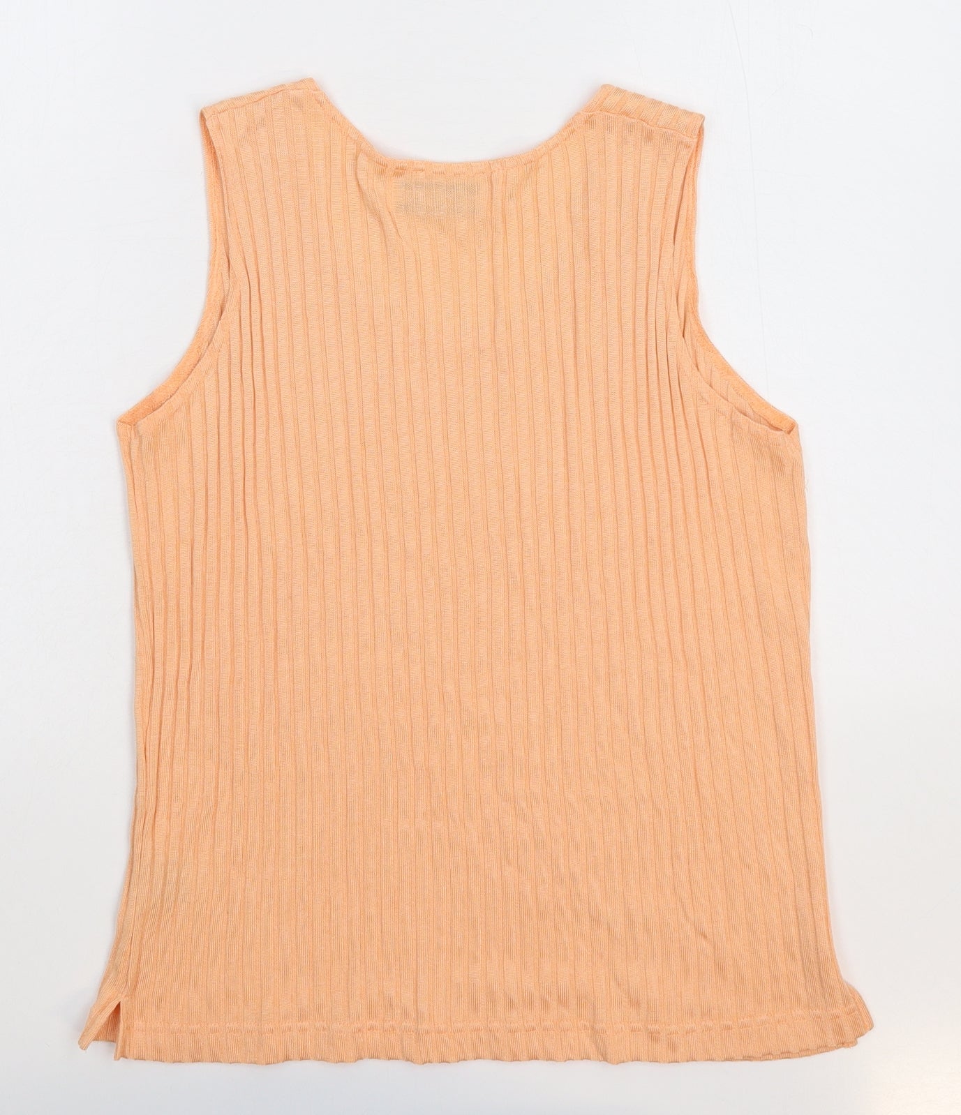 Womens UK Size M South Lodge Beige Basic Tank