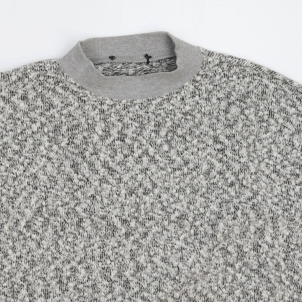 Womens UK Size 12 Atmosphere Grey Pullover Jumper