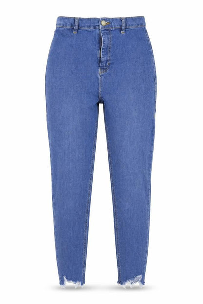 Womens UK Size 26 in Topshop Extra-Slim Fit Jegging Blue Jeans