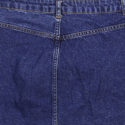 Womens UK Size 10 Topshop Mini Denim Skirt
