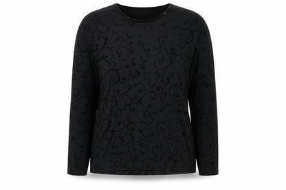 GolleHaug Womens Black   Pullover Sweatshirt Size 10