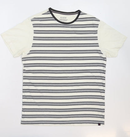 Mens UK Size M Easy White  T-Shirt