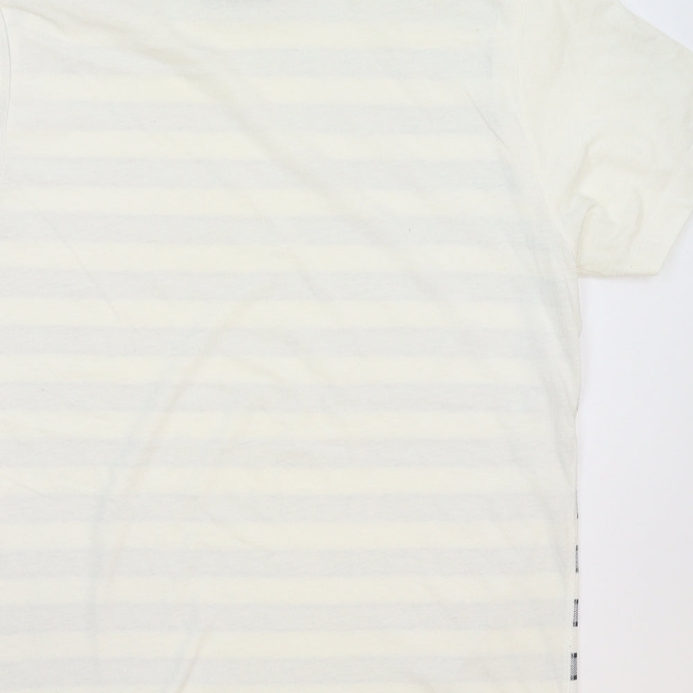 Mens UK Size M Easy White  T-Shirt