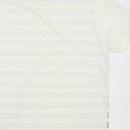 Mens UK Size M Easy White  T-Shirt