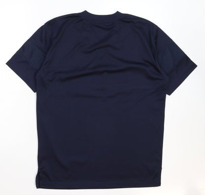 Raggazzo Mens Blue    T-Shirt Size M