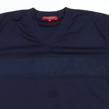 Raggazzo Mens Blue    T-Shirt Size M