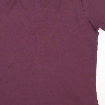 D-code Mens Purple    Polo Size S