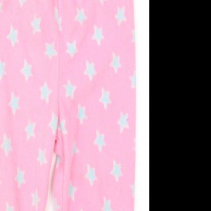 Primark Girls Pink Geometric  Tapered Jeans Size 3-4 Years - Stars Pyjamas