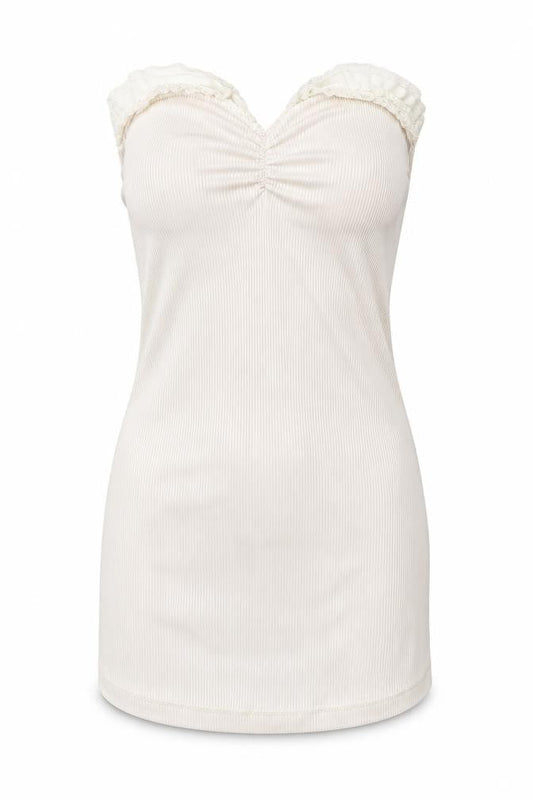 Womens UK Size 12 Miss Selfridge White Basic Tank