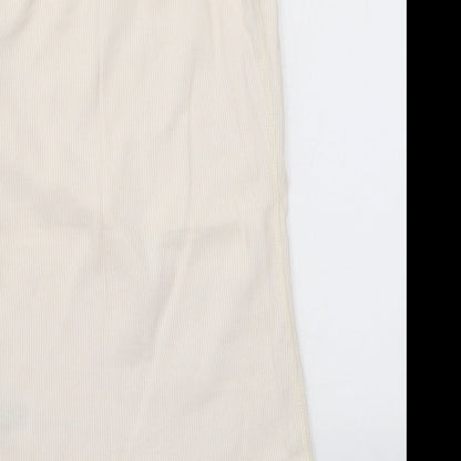 Womens UK Size 12 Miss Selfridge White Basic Tank