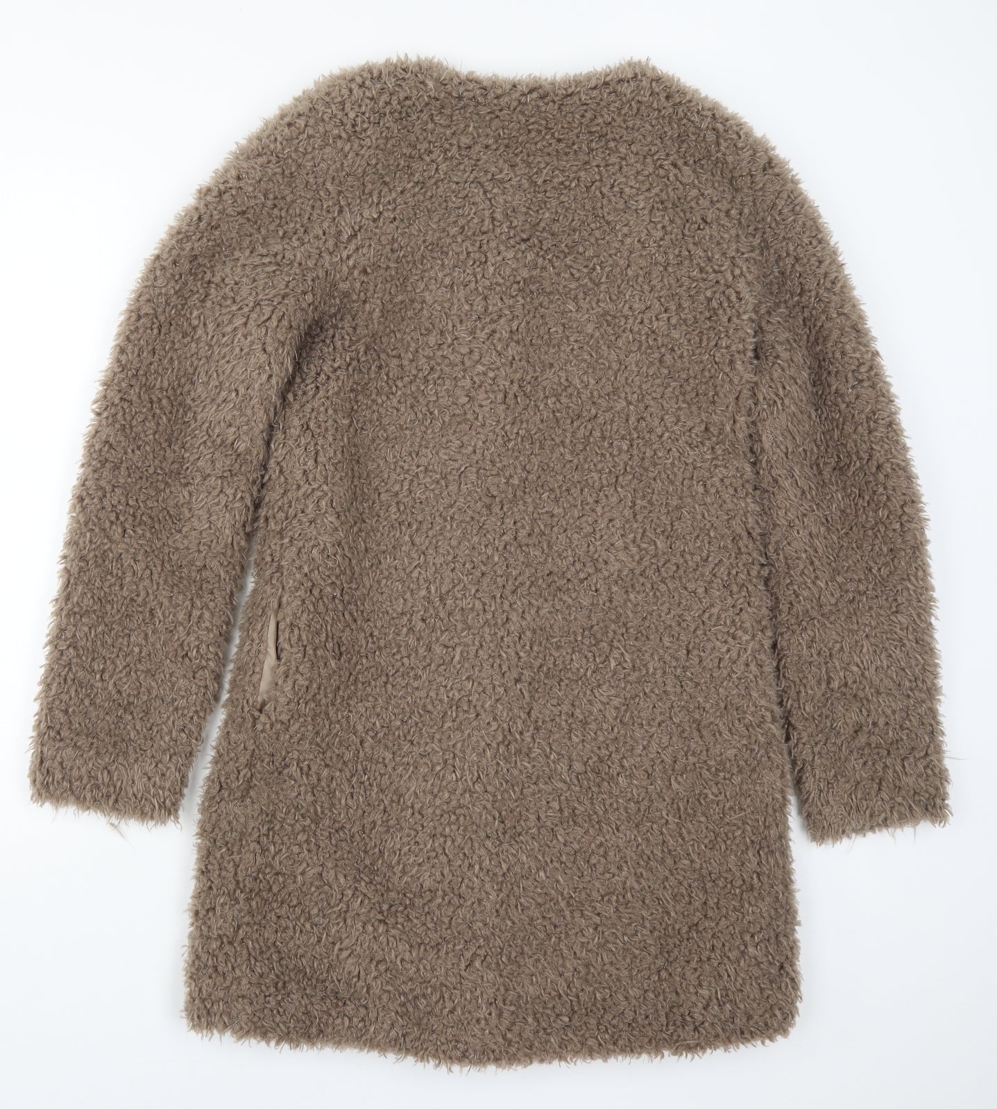 Angelababy Womens Brown   Overcoat Coat Size S