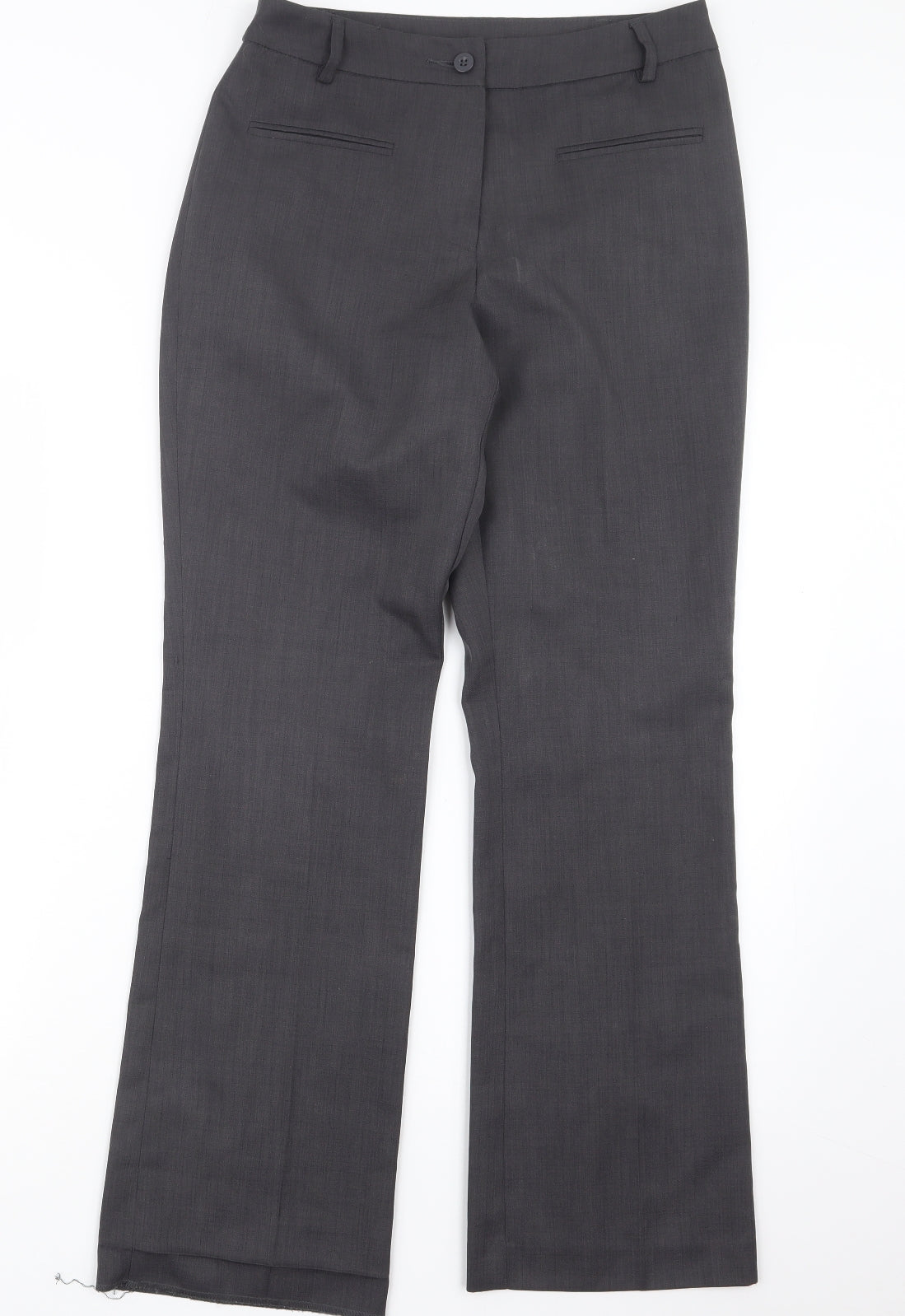 TU Womens Grey   Trousers  Size 8 L28 in