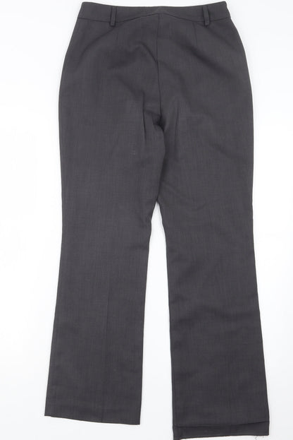 TU Womens Grey   Trousers  Size 8 L28 in