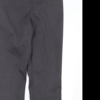 TU Womens Grey   Trousers  Size 8 L28 in