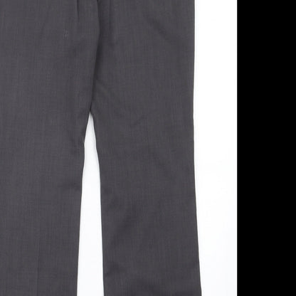 TU Womens Grey   Trousers  Size 8 L28 in