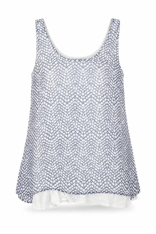 Womens UK Size S Mango Blue Basic Blouse