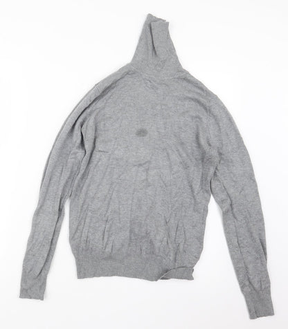 Womens UK Size 14 Papaya Grey Pullover Jumper