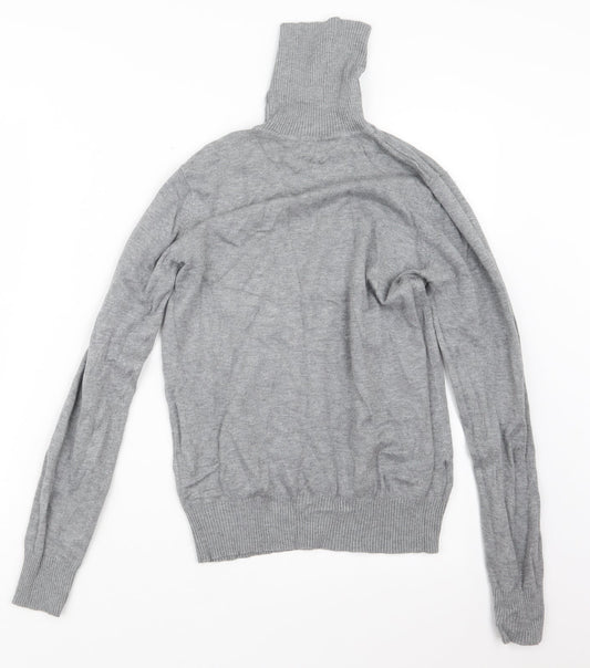 Womens UK Size 14 Papaya Grey Pullover Jumper