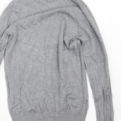Womens UK Size 14 Papaya Grey Pullover Jumper