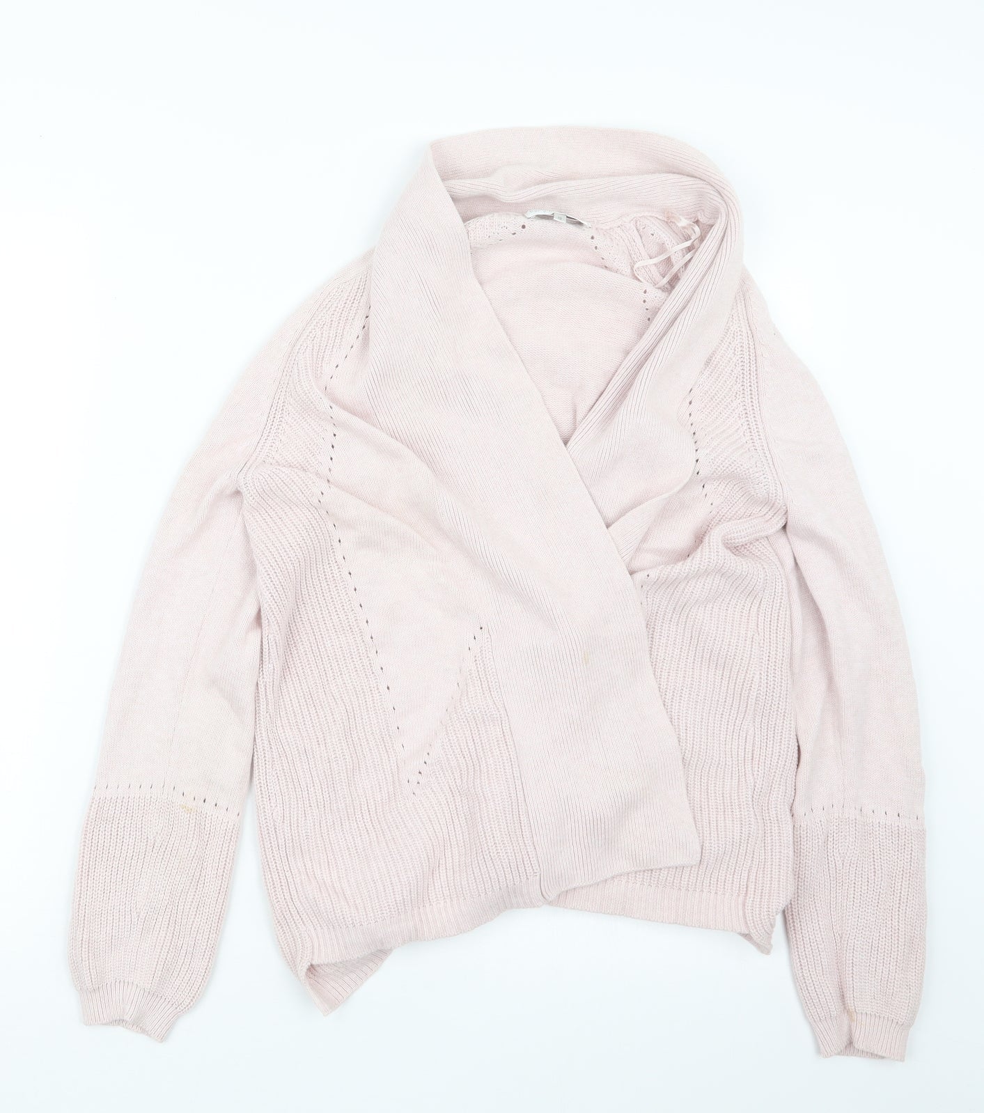 Womens UK Size 10 RJR.John Rocha Pink Cardigan Jumper