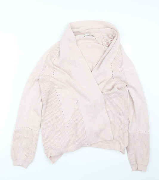 Womens UK Size 10 RJR.John Rocha Pink Cardigan Jumper