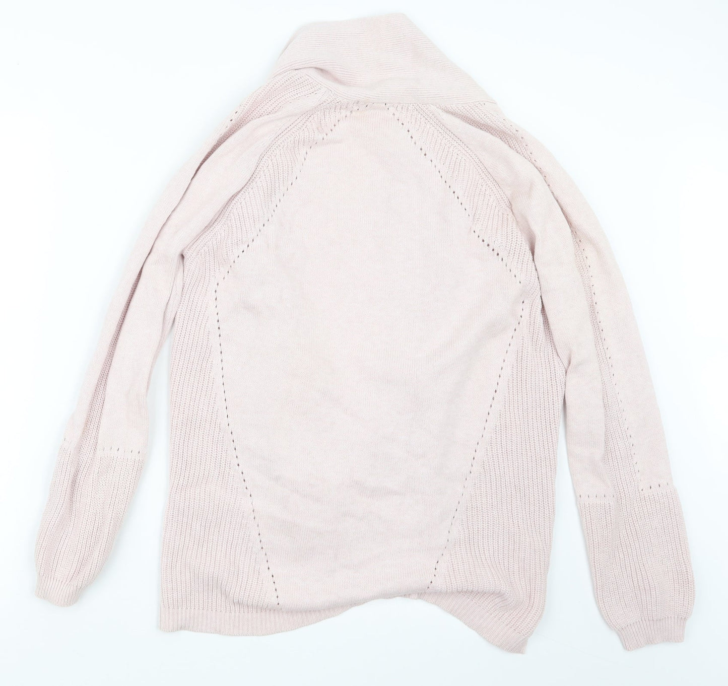 Womens UK Size 10 RJR.John Rocha Pink Cardigan Jumper