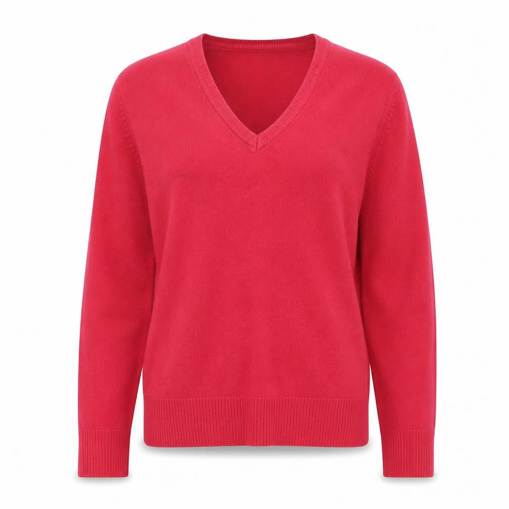 Womens UK Size 14 Pure & Natural Pink Pullover Jumper